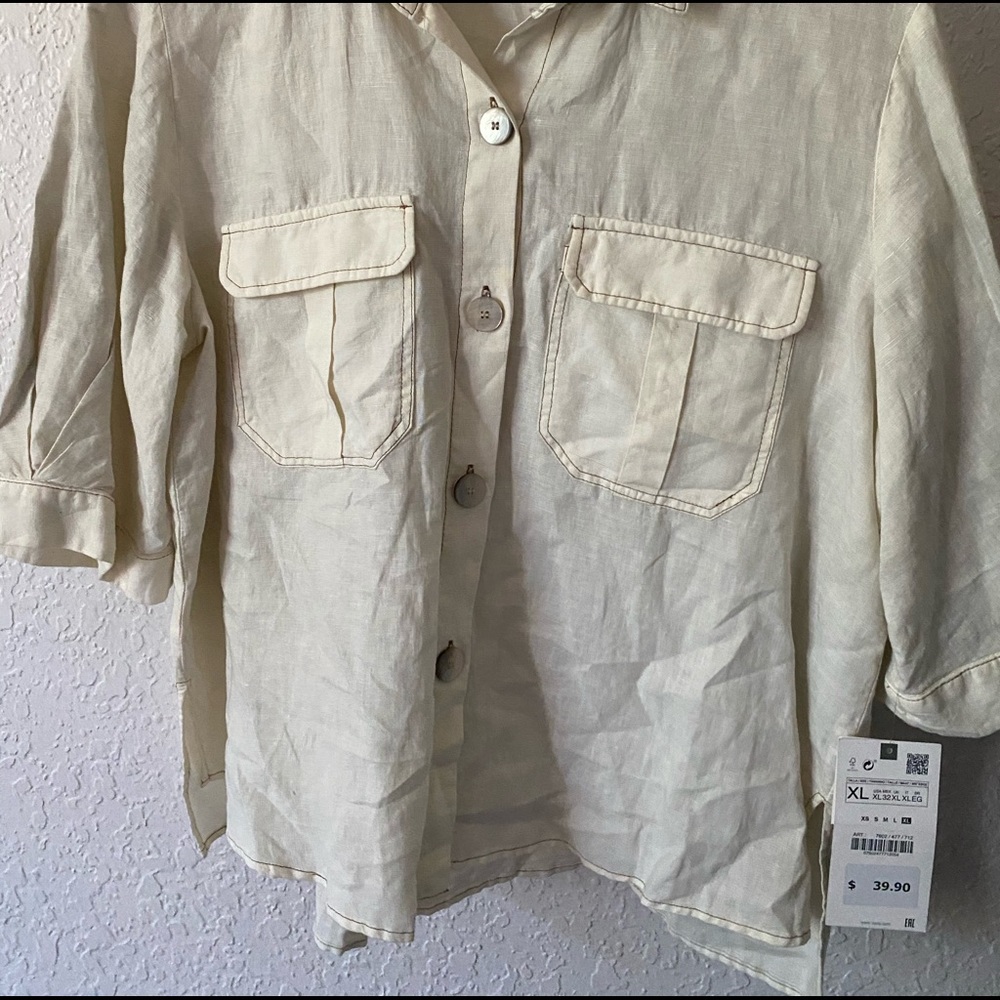 brand new shirt, zara